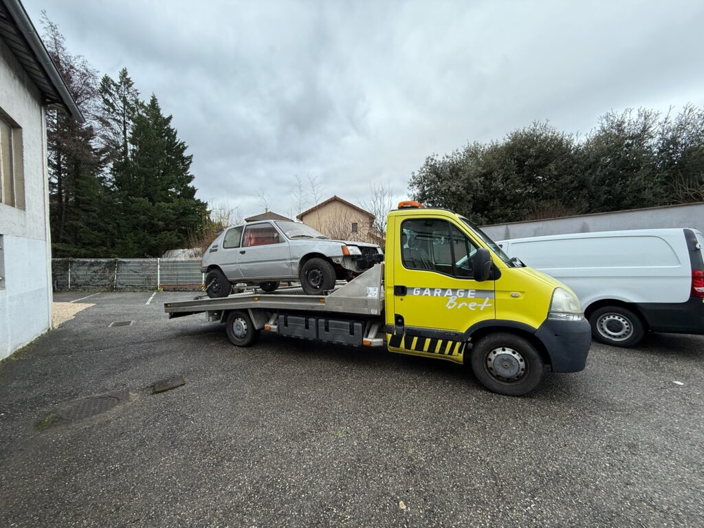 gigite en depanneuse